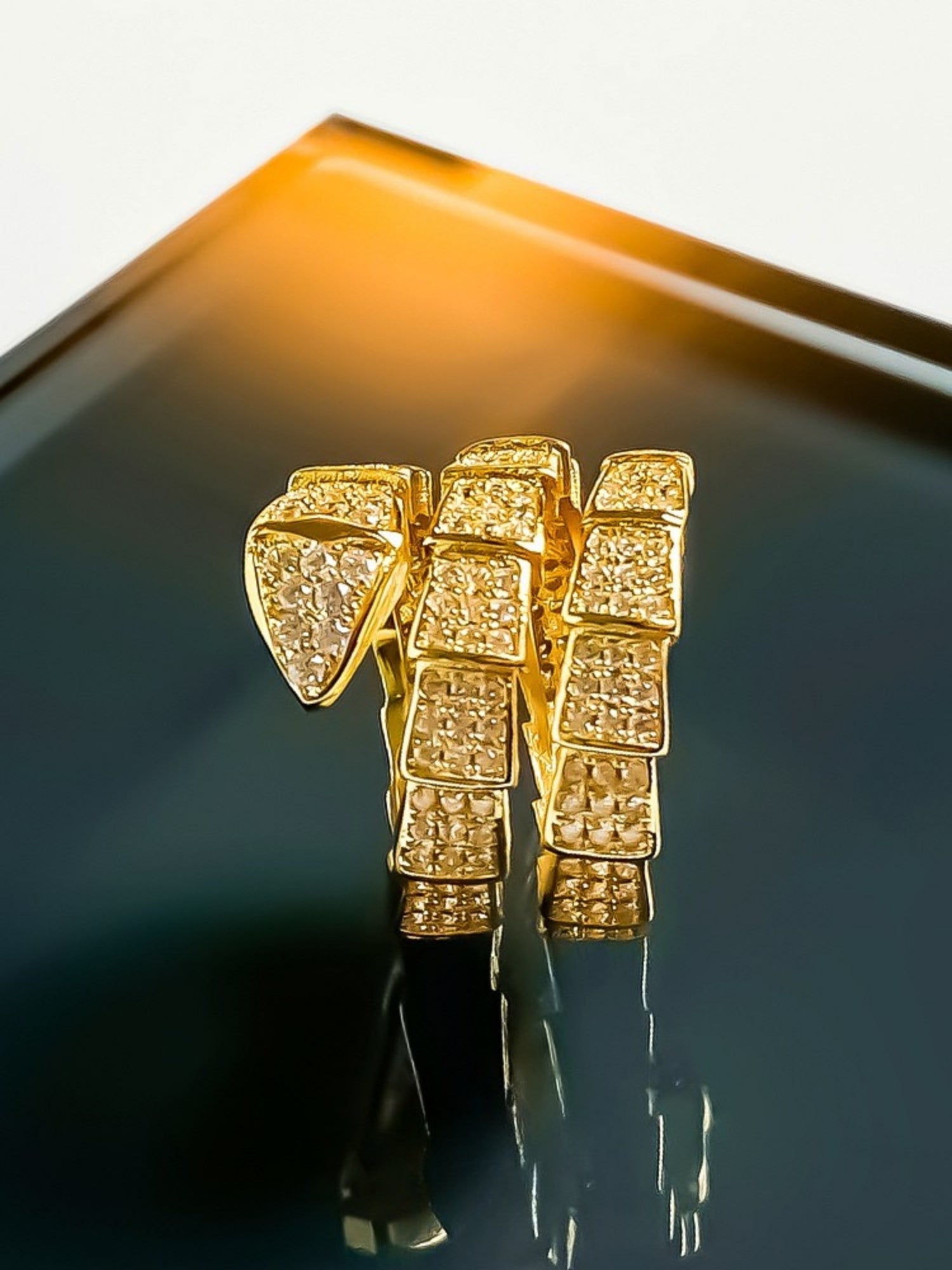 Emerald Serpent Bracelet