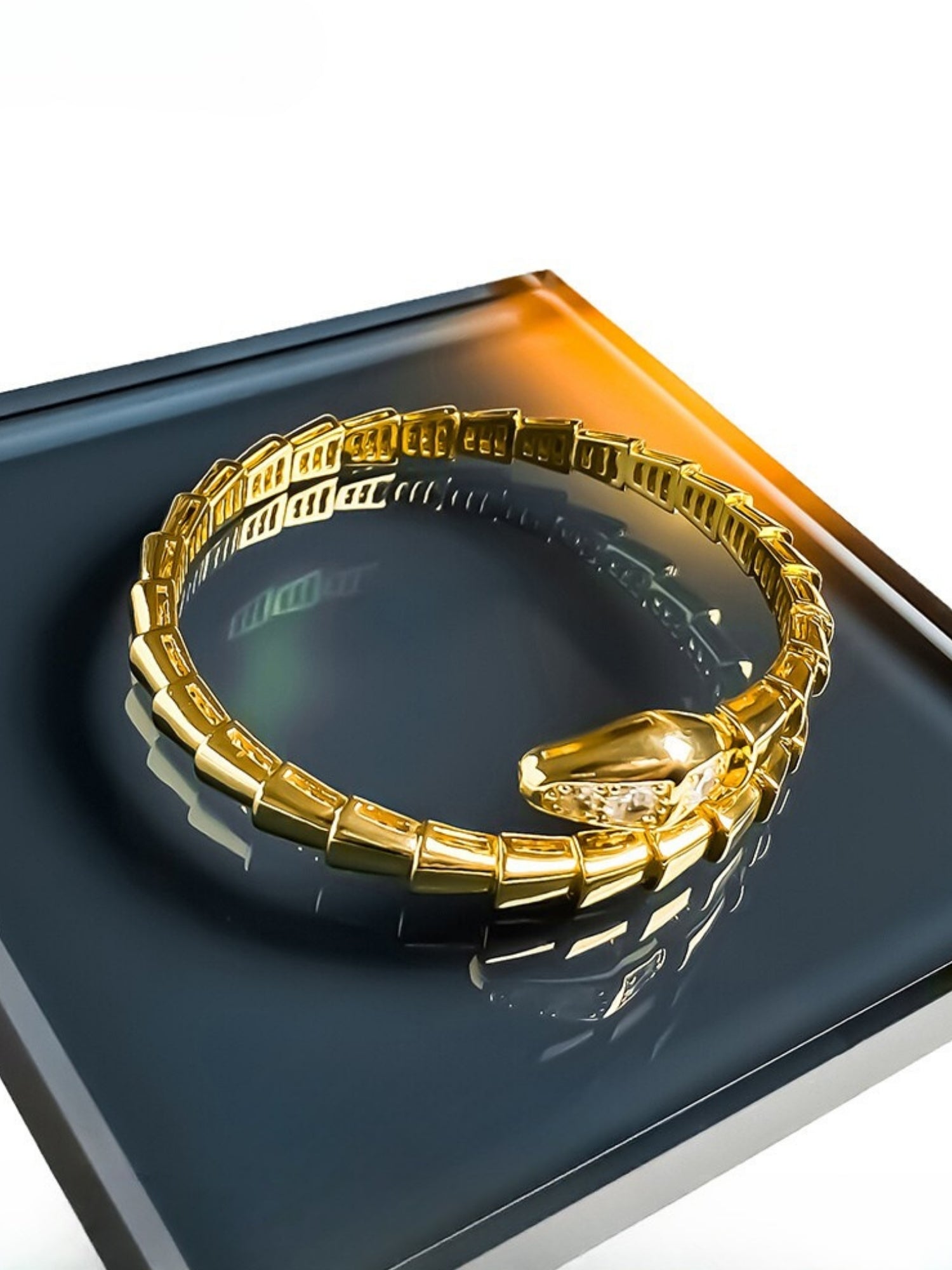Golden Serpent Bracelet