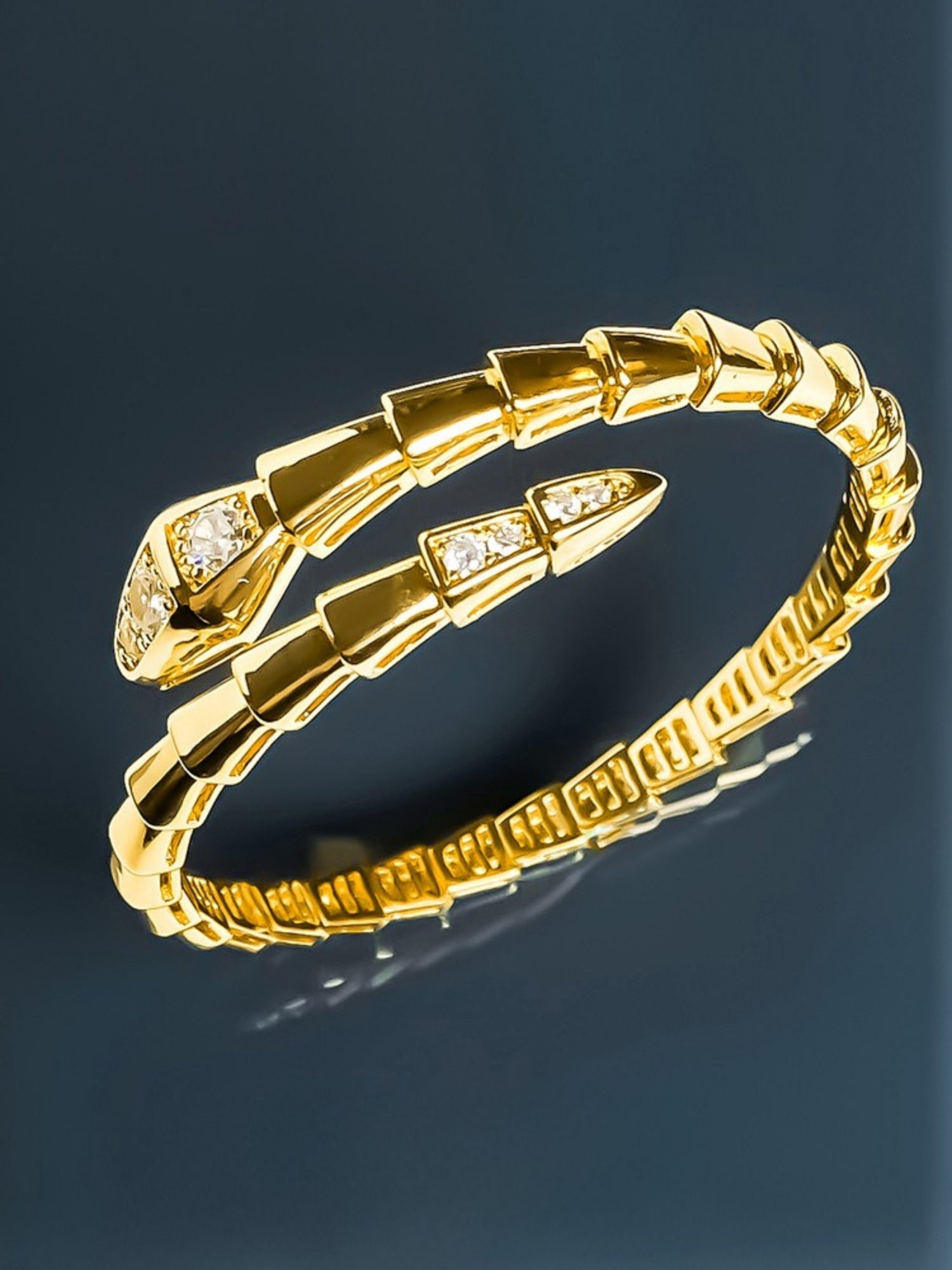 Golden Serpent Bracelet