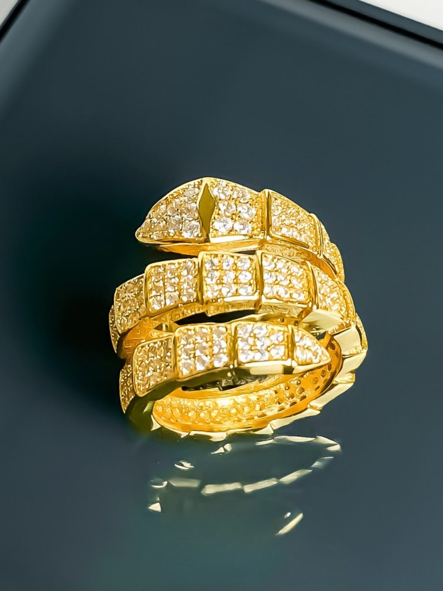 Emerald Serpent Bracelet