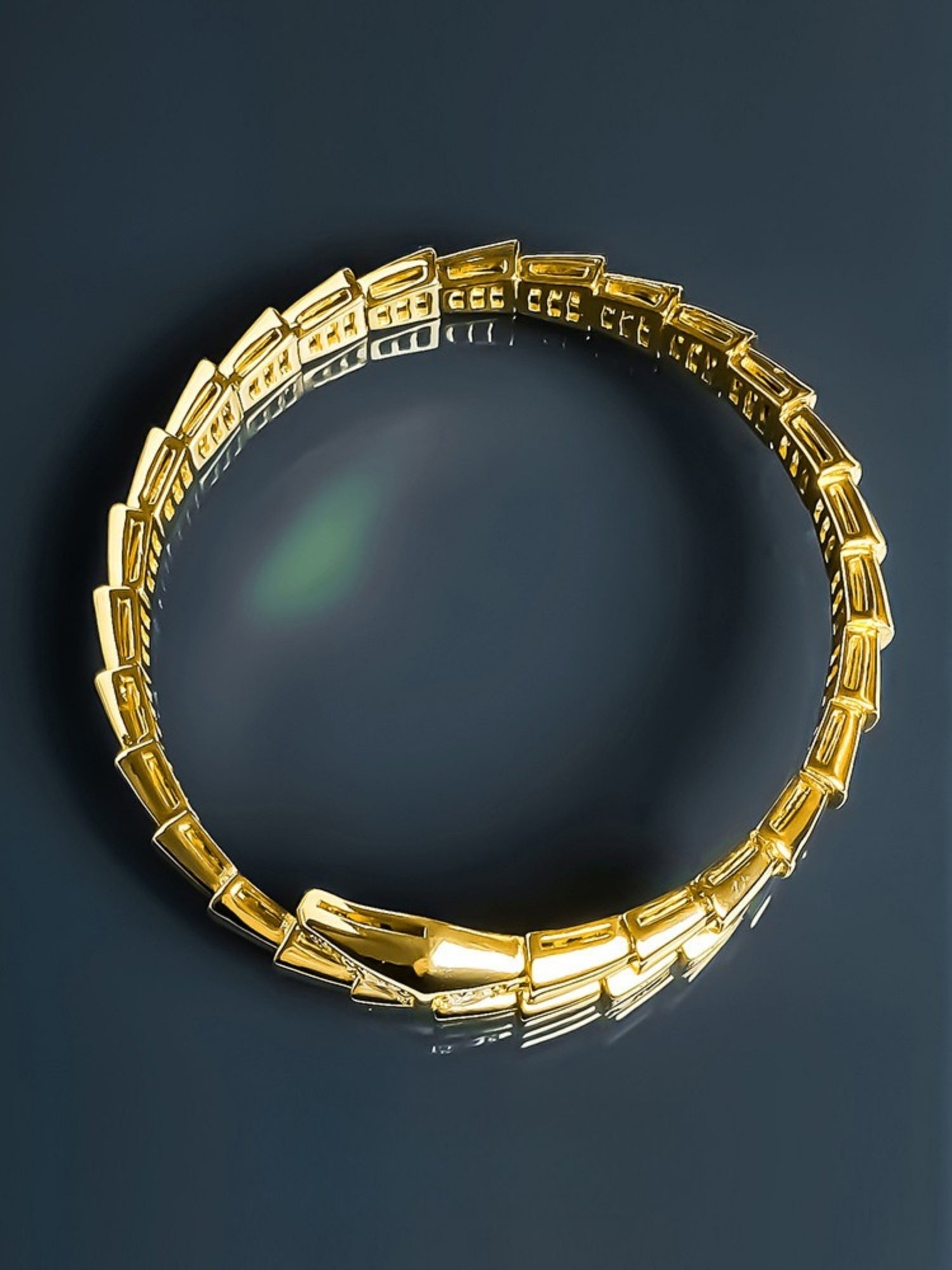 Golden Serpent Bracelet