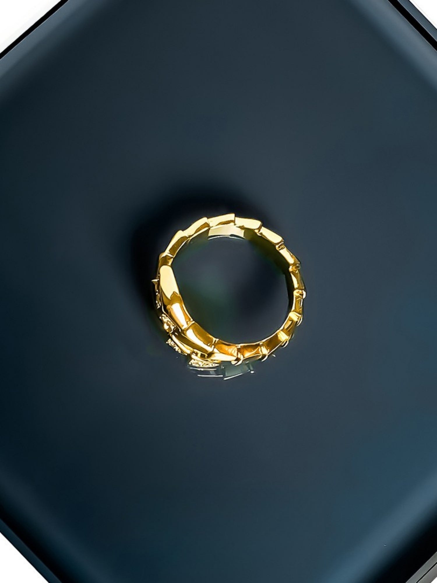 Golden Serpent Ring