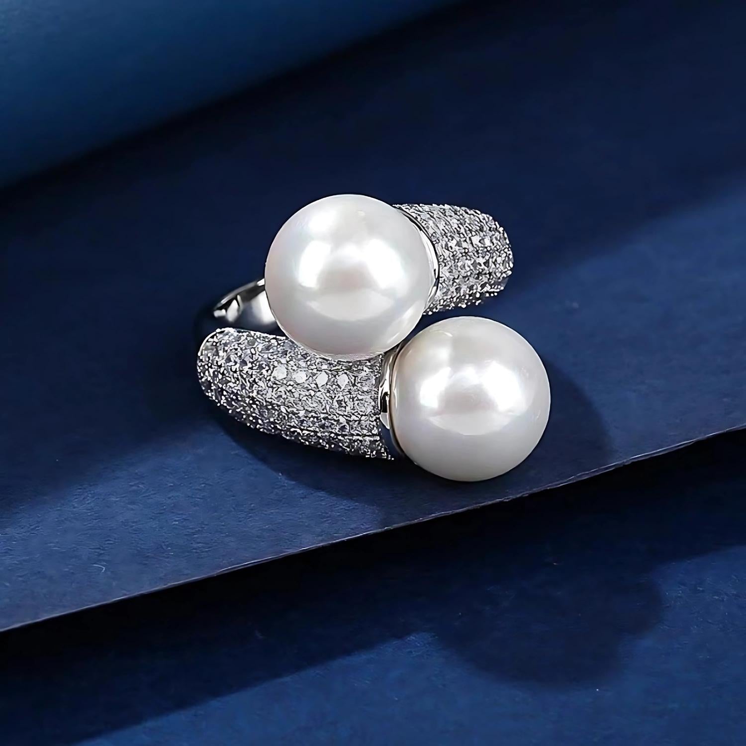 Tahitian White Pearl Ring