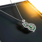 Vintage Gourd Pendant Necklace