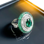 Emerald Statement Ring