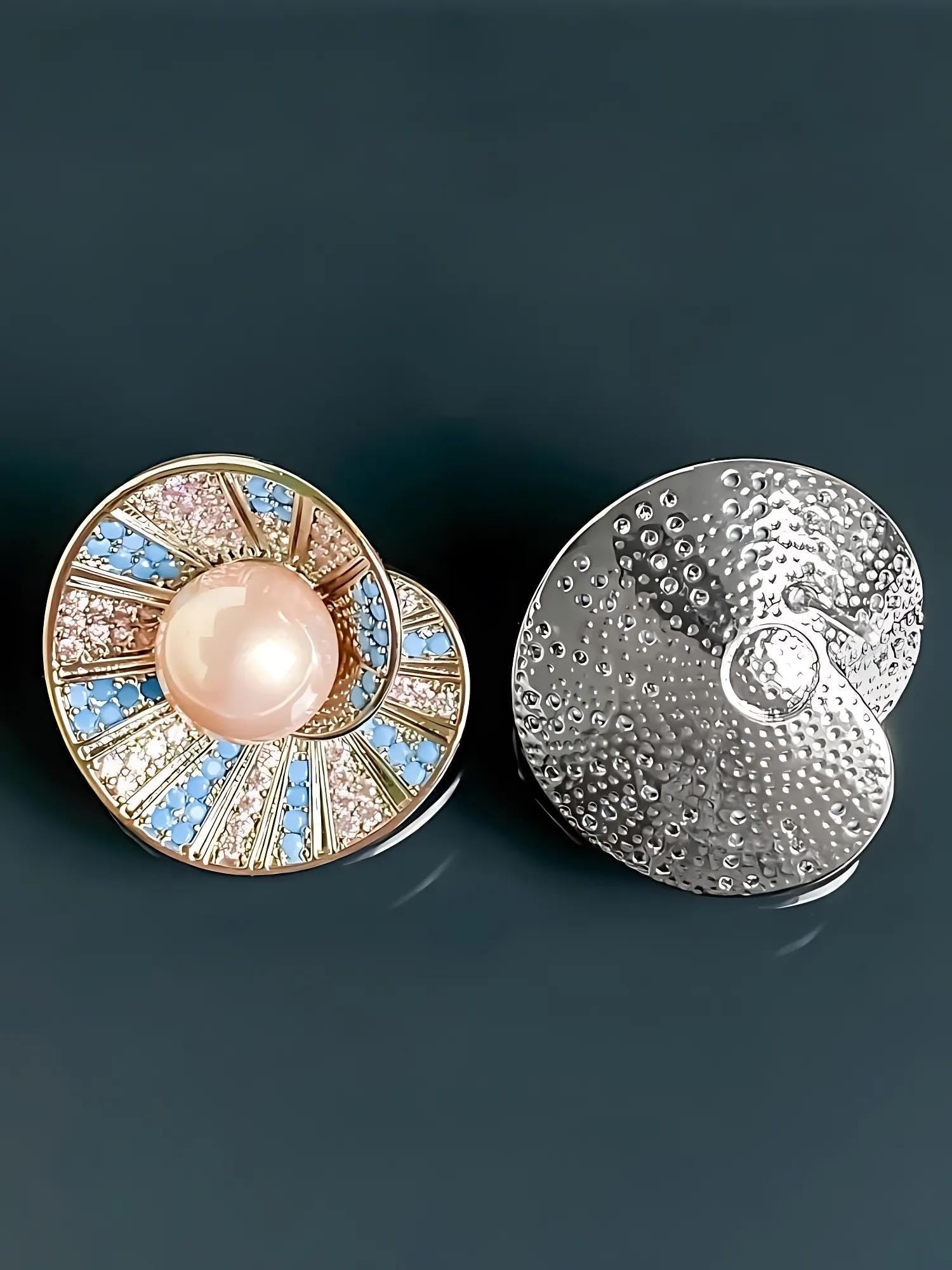 Shell Pearl Earrings