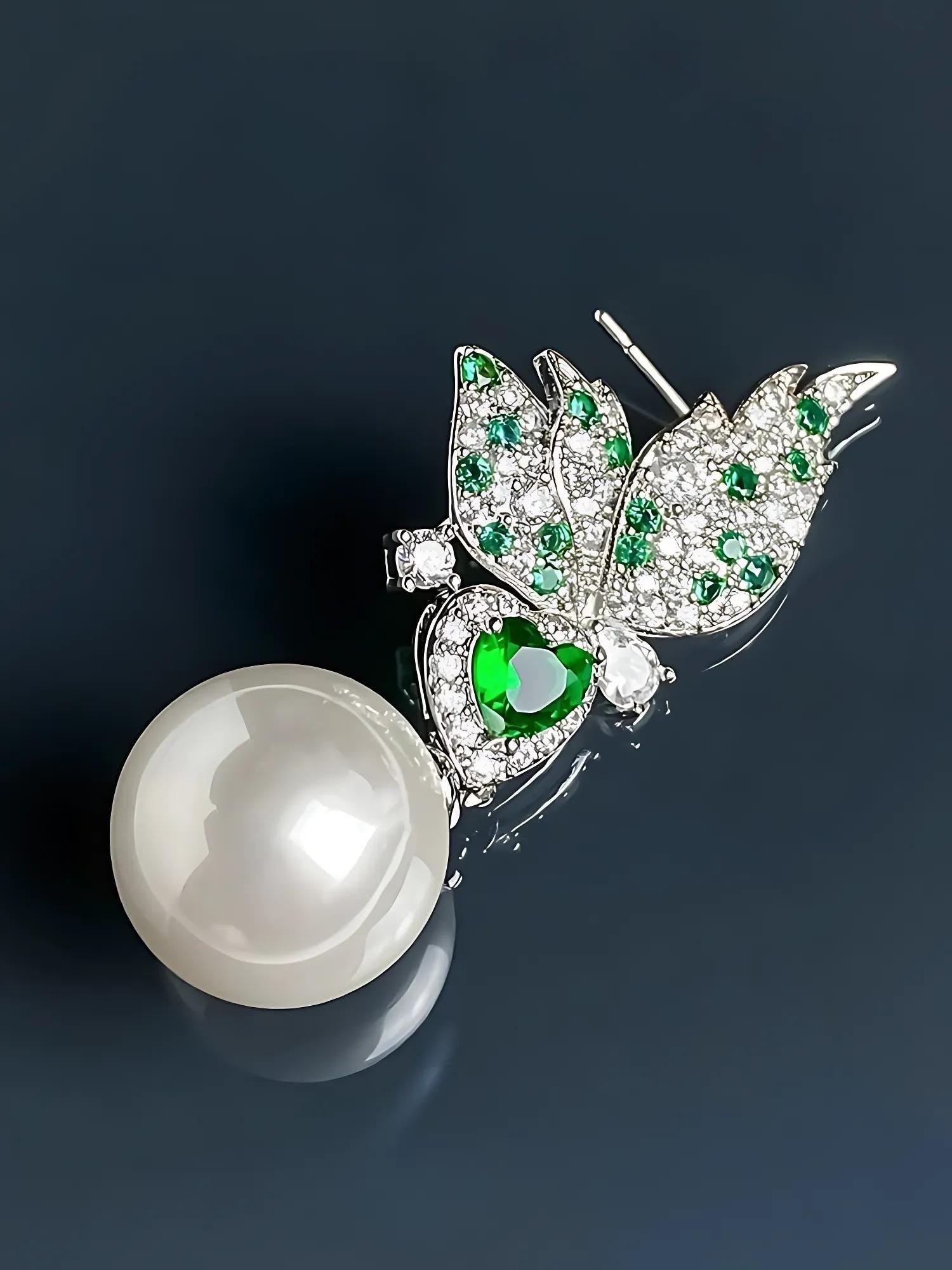 Butterfly Crystal Earrings