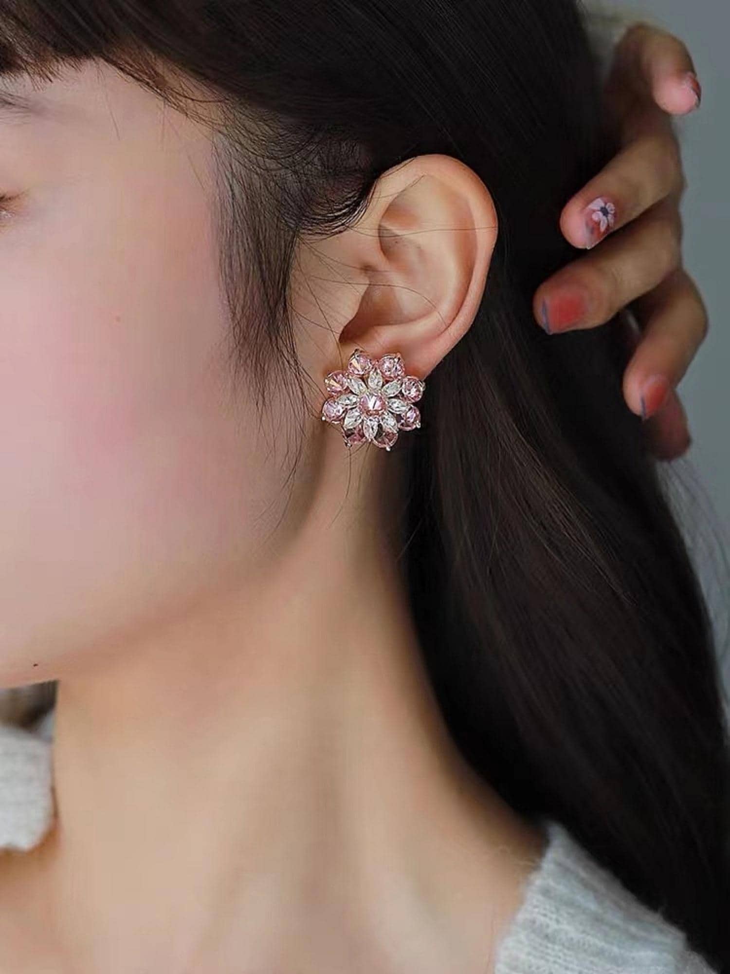 Midnight Bloom Earrings