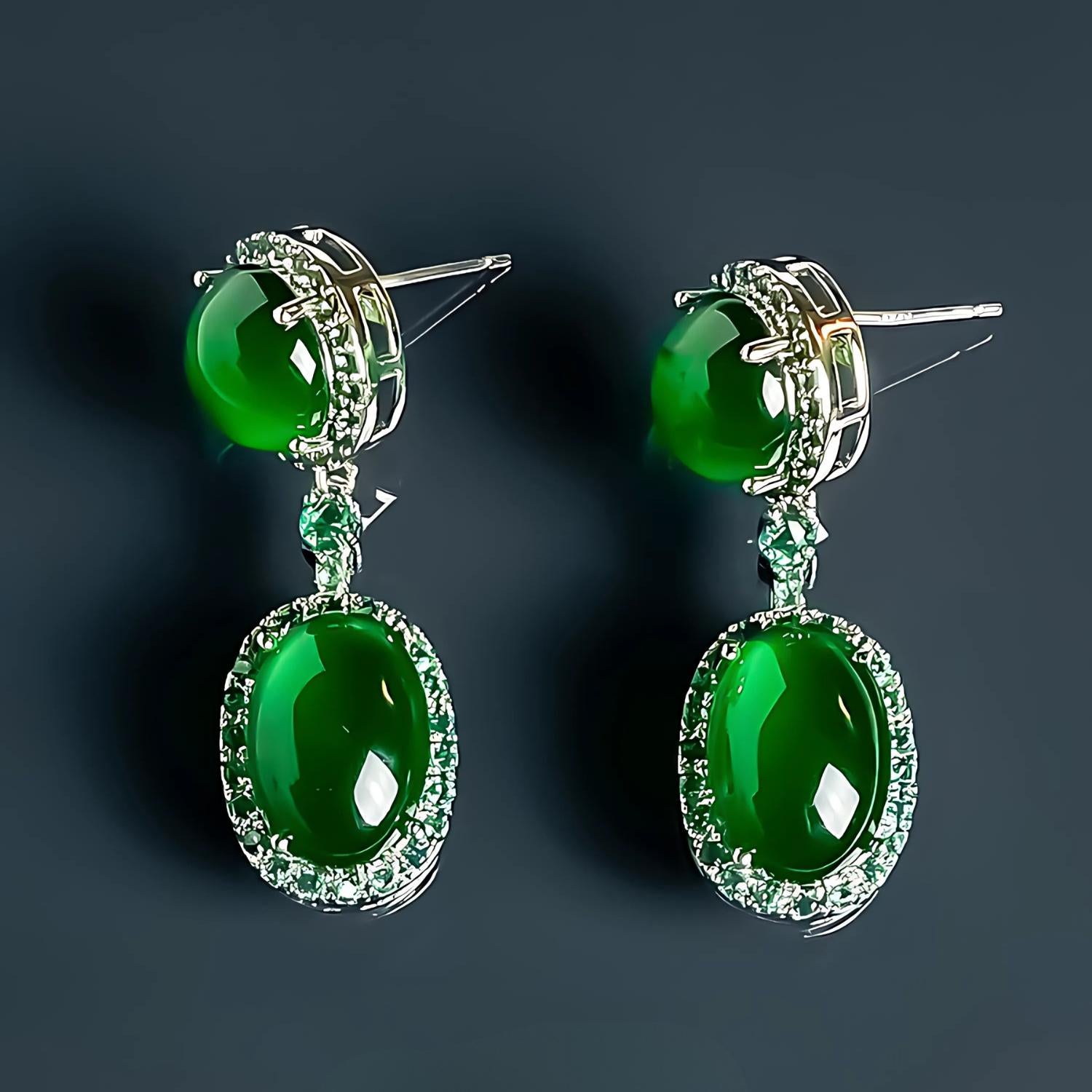 Emerald Reverie Earrings