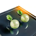 Crystal Pearl Earrings