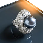 Tahitian Pearl Statement Ring