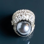 Tahitian Pearl Statement Ring