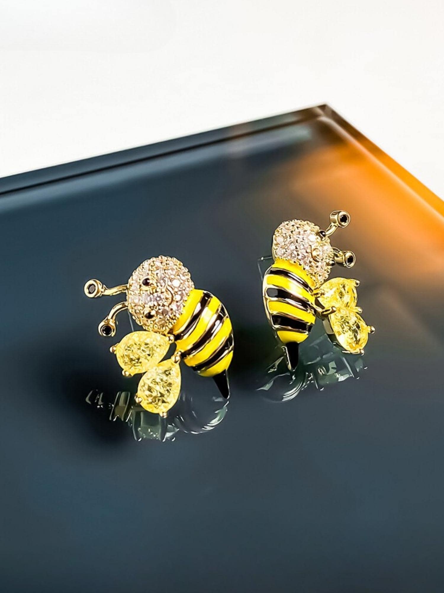 Honey Bee Earrings