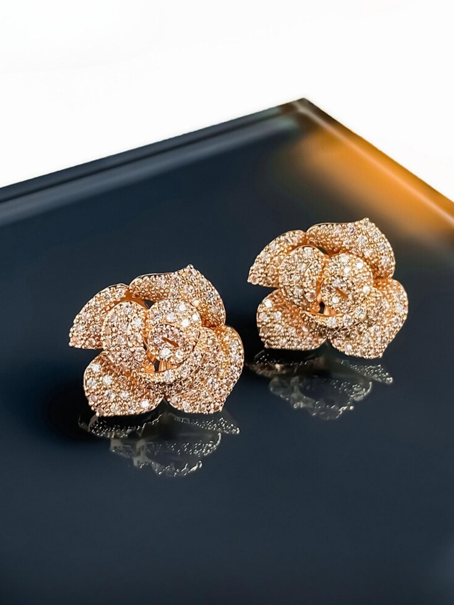 Rose Blossom Earrings