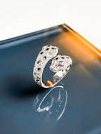 Twin Panther Ring