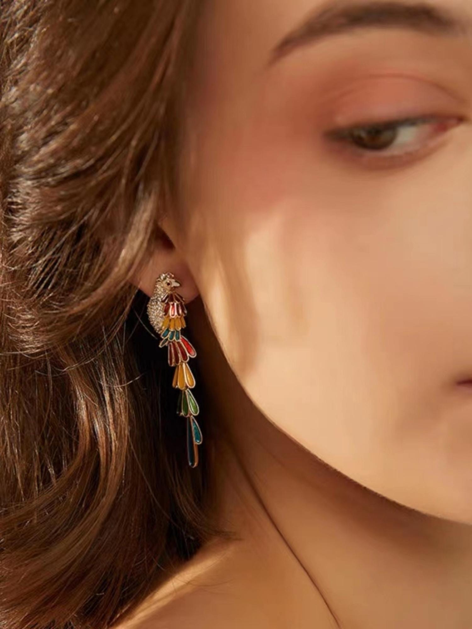 Tropic Parrot Earrings