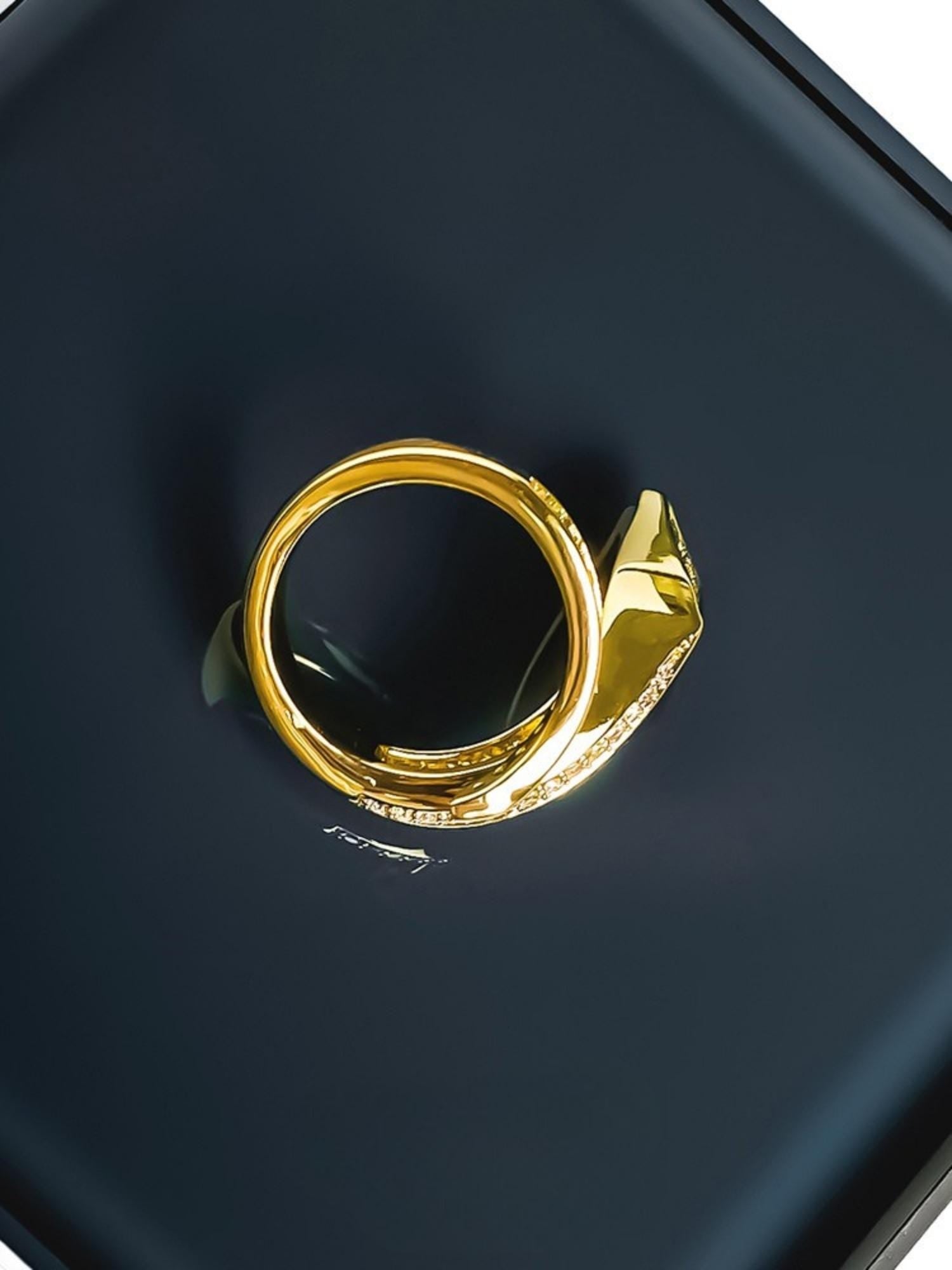 Golden Serpent Ring
