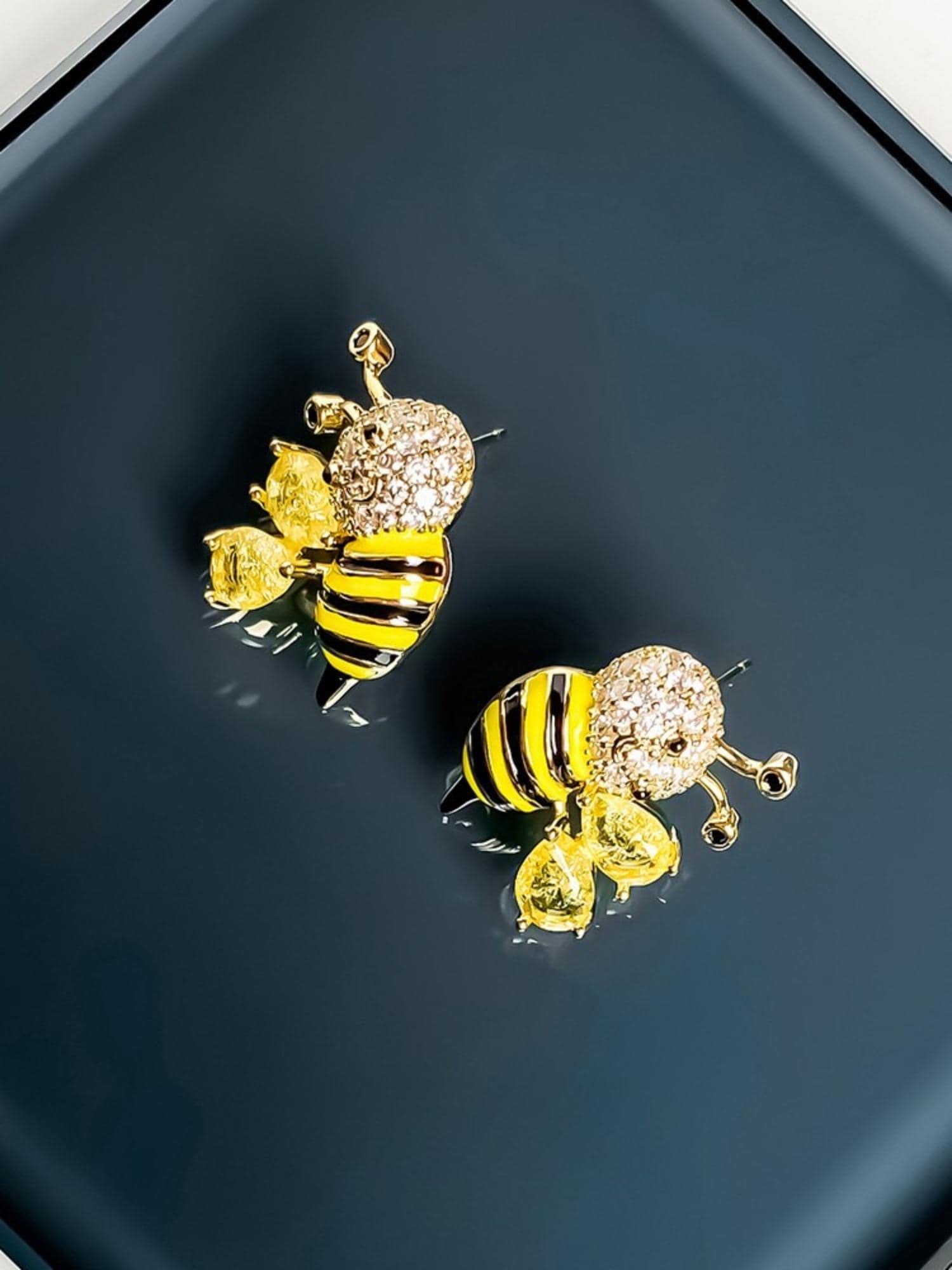 Honey Bee Earrings