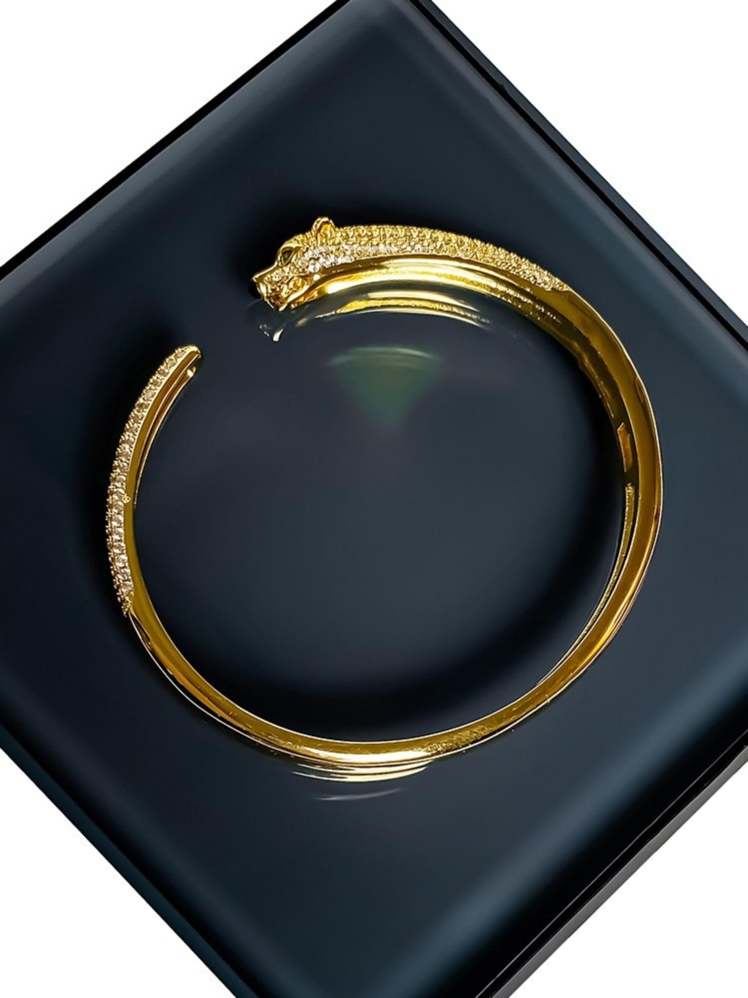 Golden Panther Bracelet