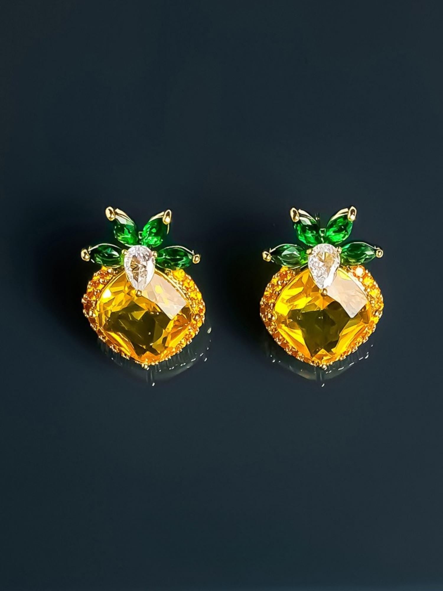 Pineapple Earrings
