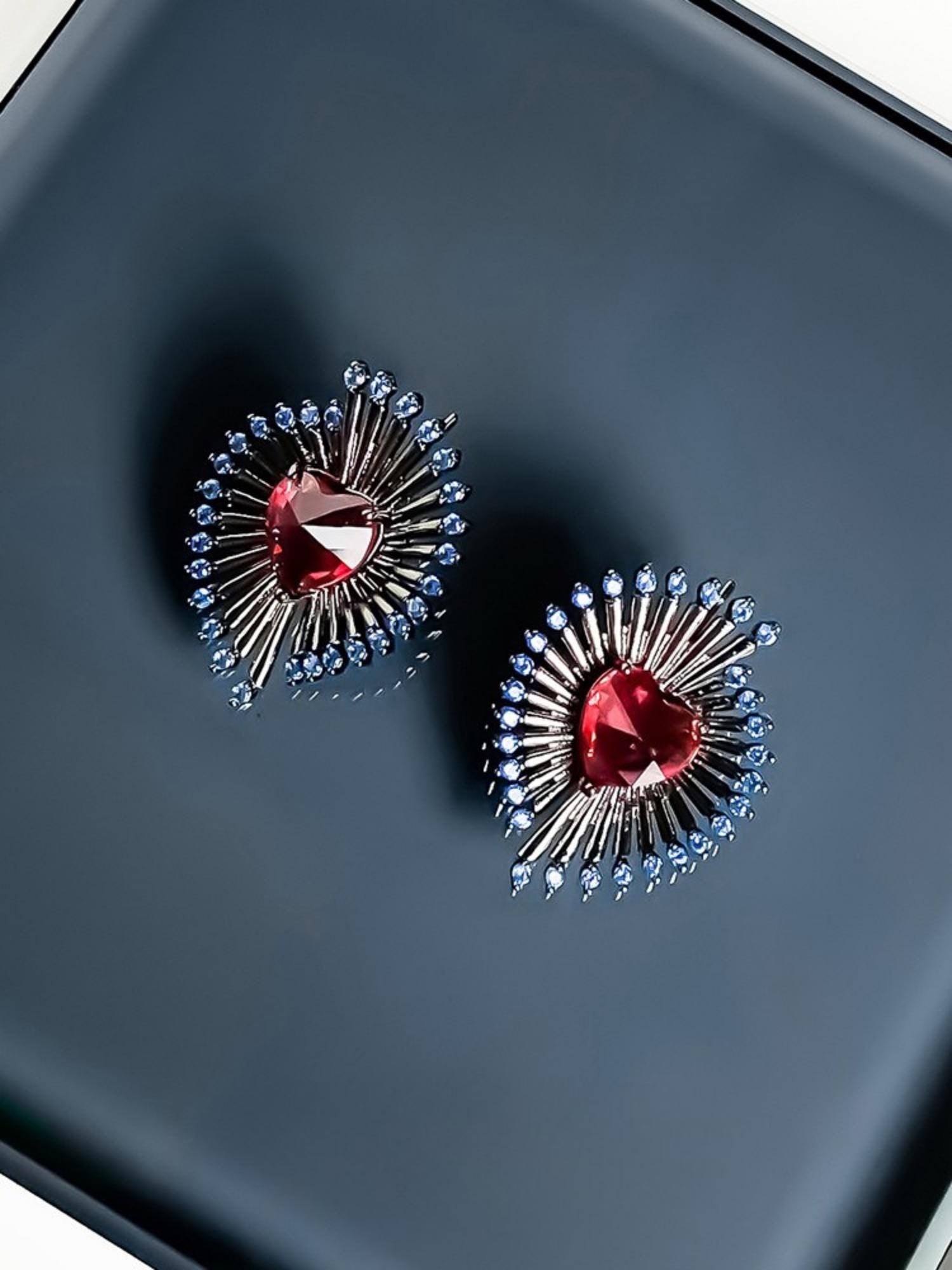 Midnight Black Earrings