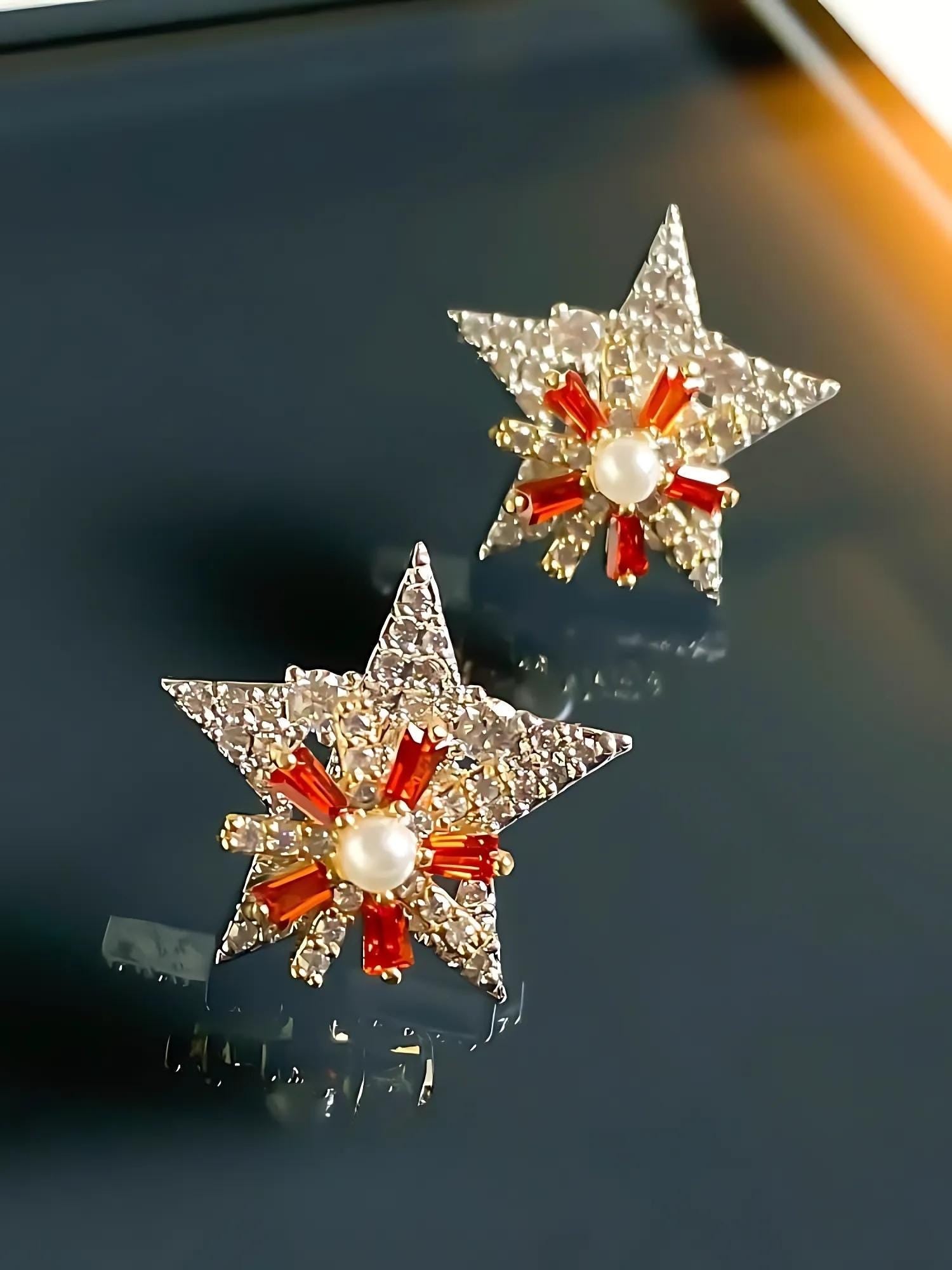 Celestial Starburst Earrings