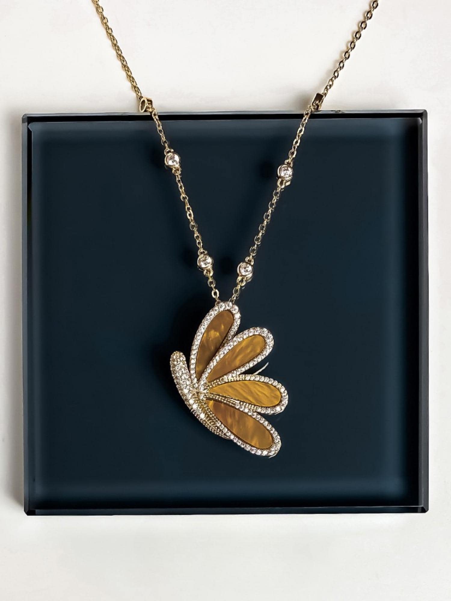 Golden Butterfly Necklace