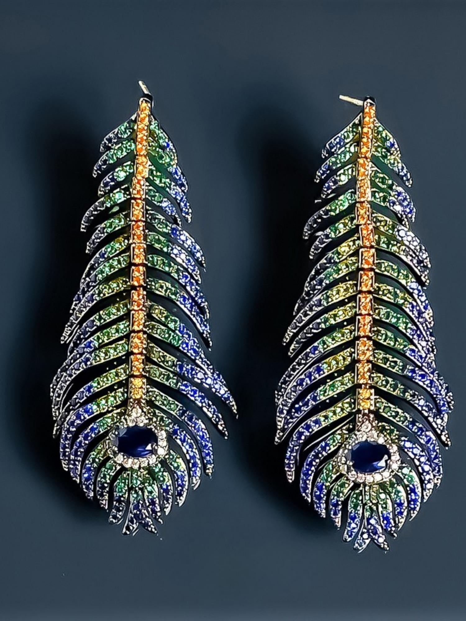 Plume d’Éclat Earrings