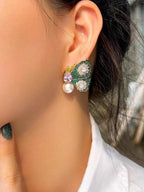 Vintage Butterfly Earrings