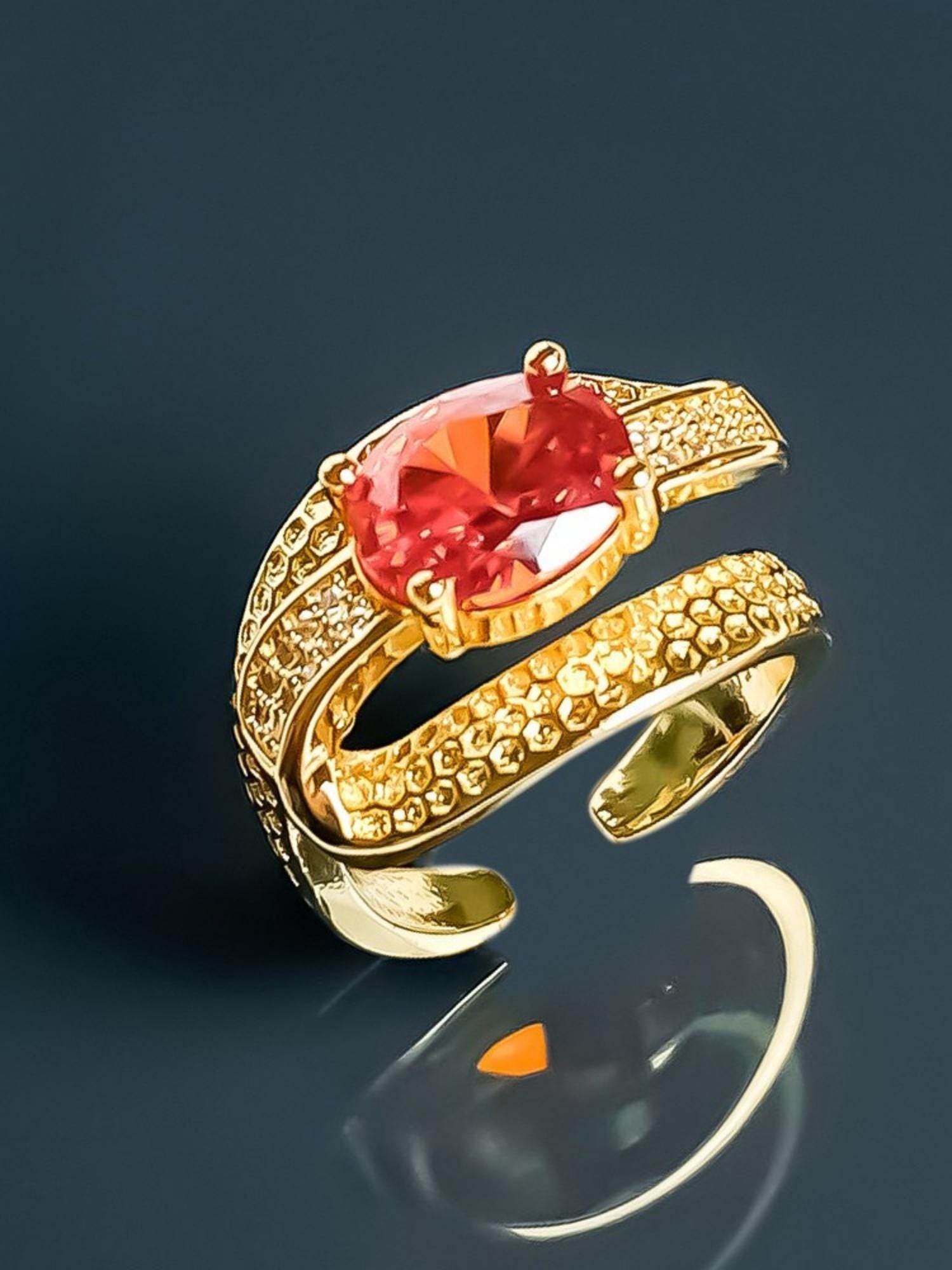 Ember Crest Ring