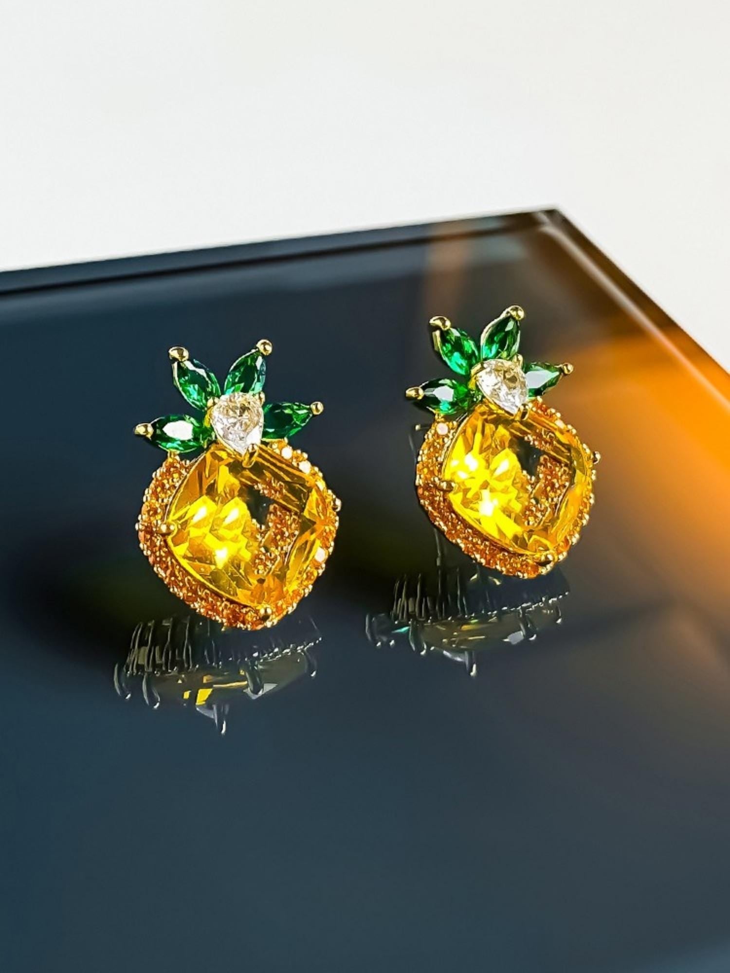 Pineapple Earrings