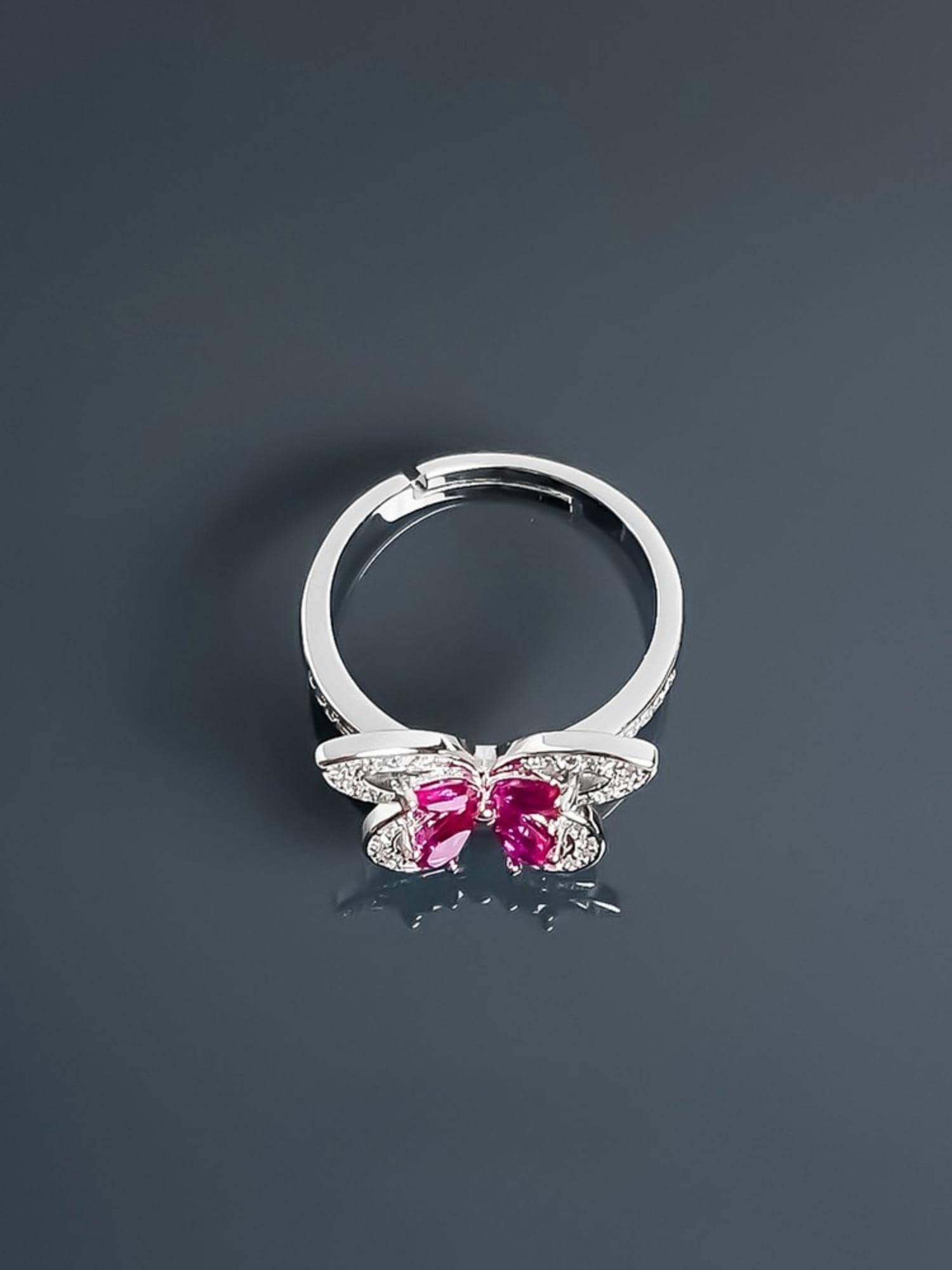 Butterfly Pavé Ring