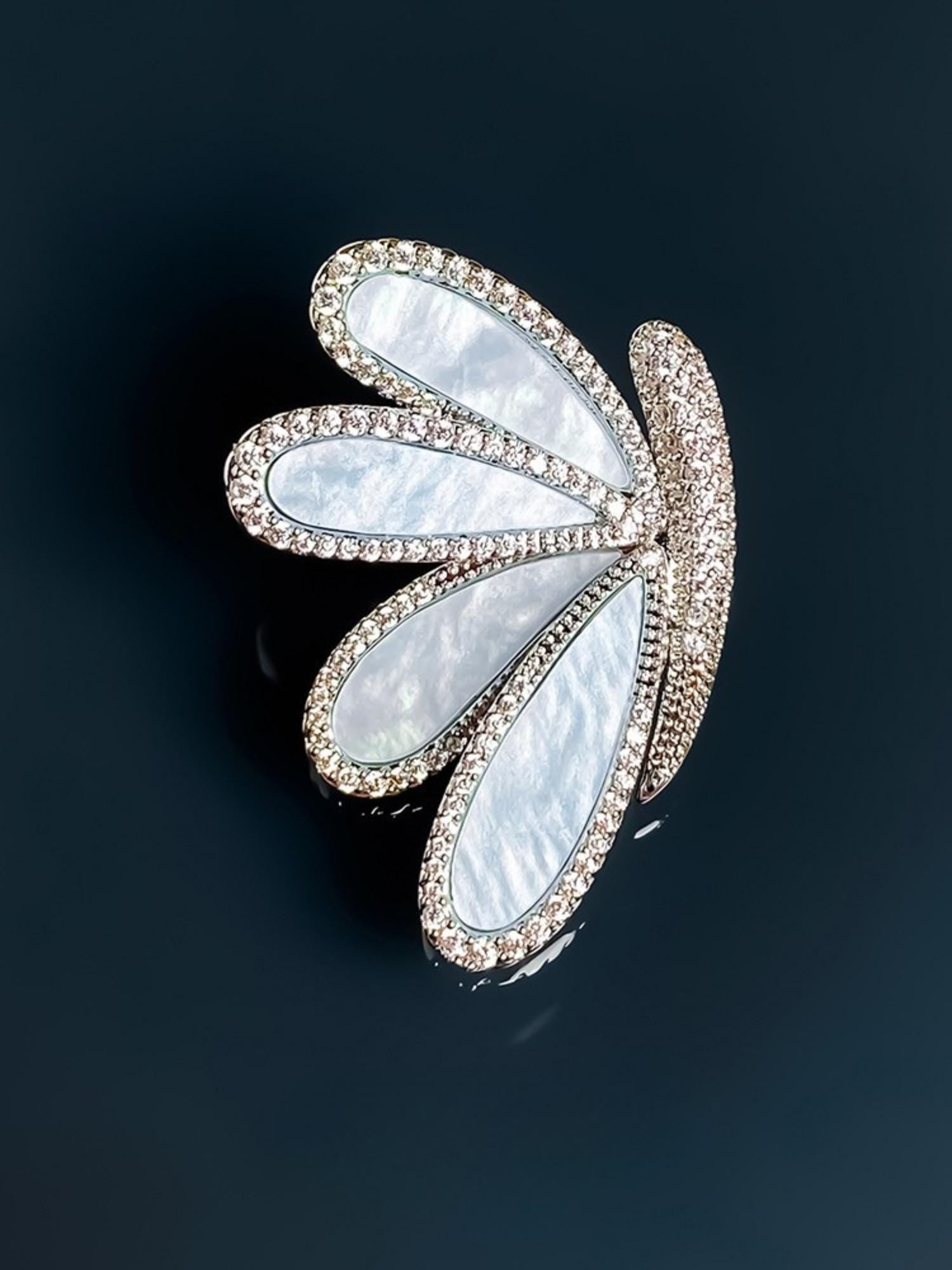 Frosted Wing Earrings