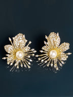 Bloomburst Pearl Earrings