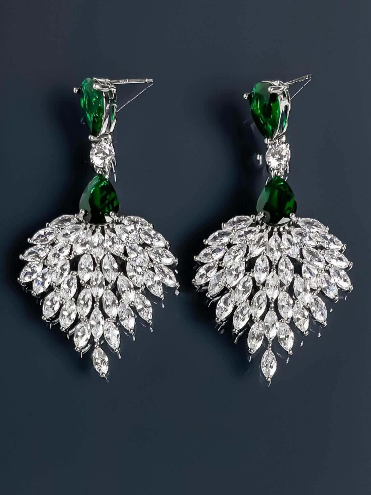 Crystal Drop Earrings