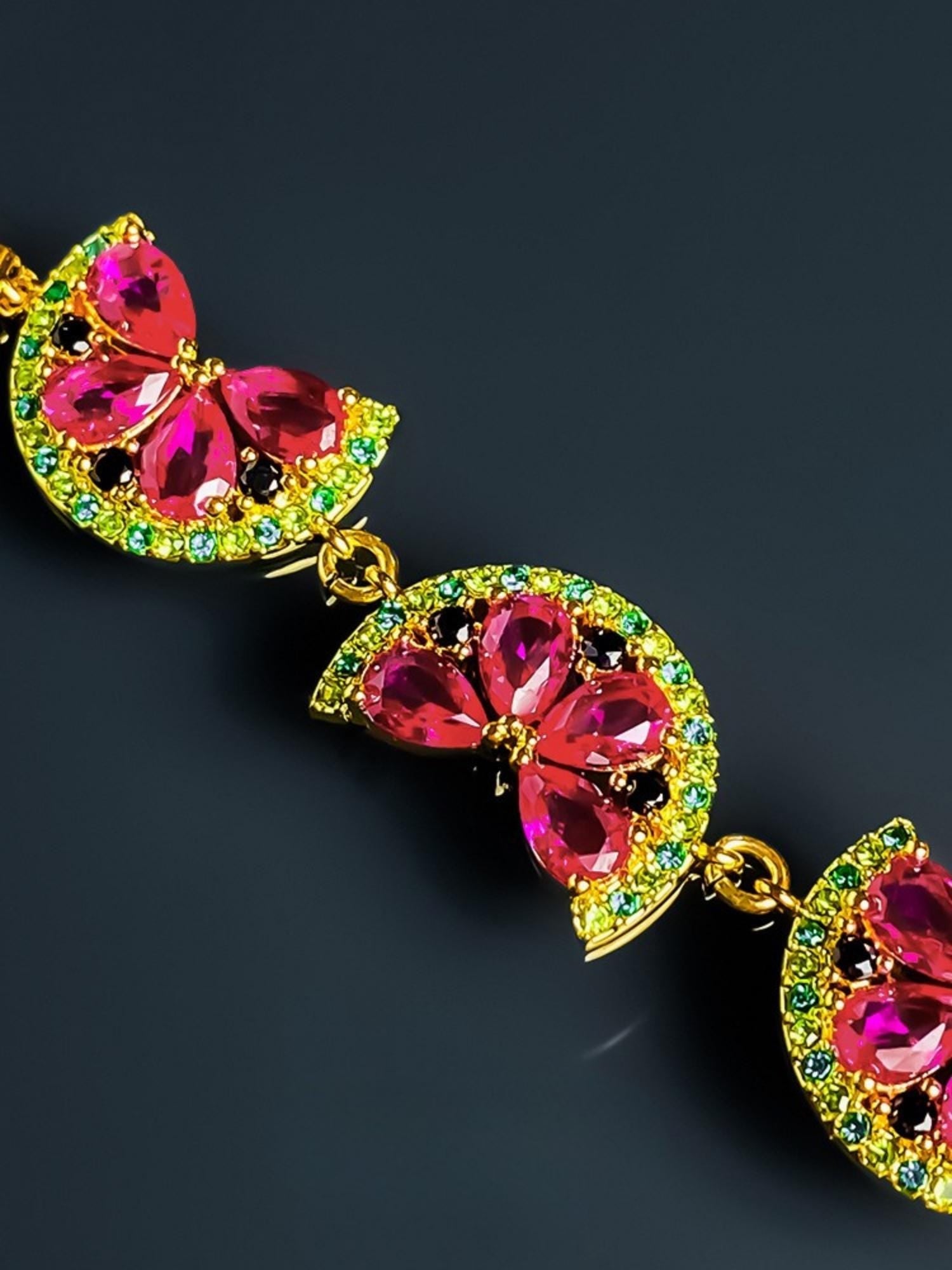 Watermelon Dangle Earrings