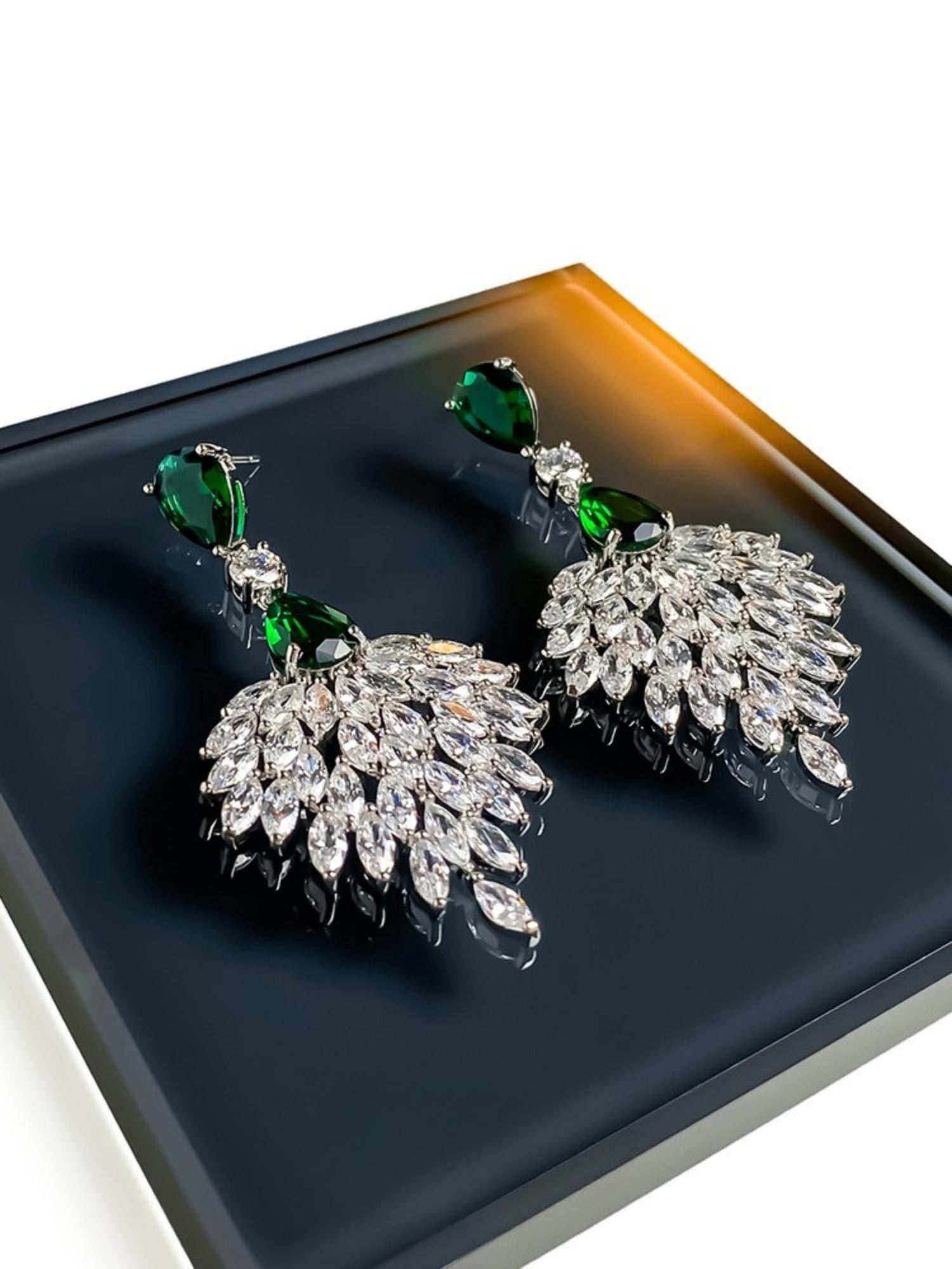 Crystal Drop Earrings