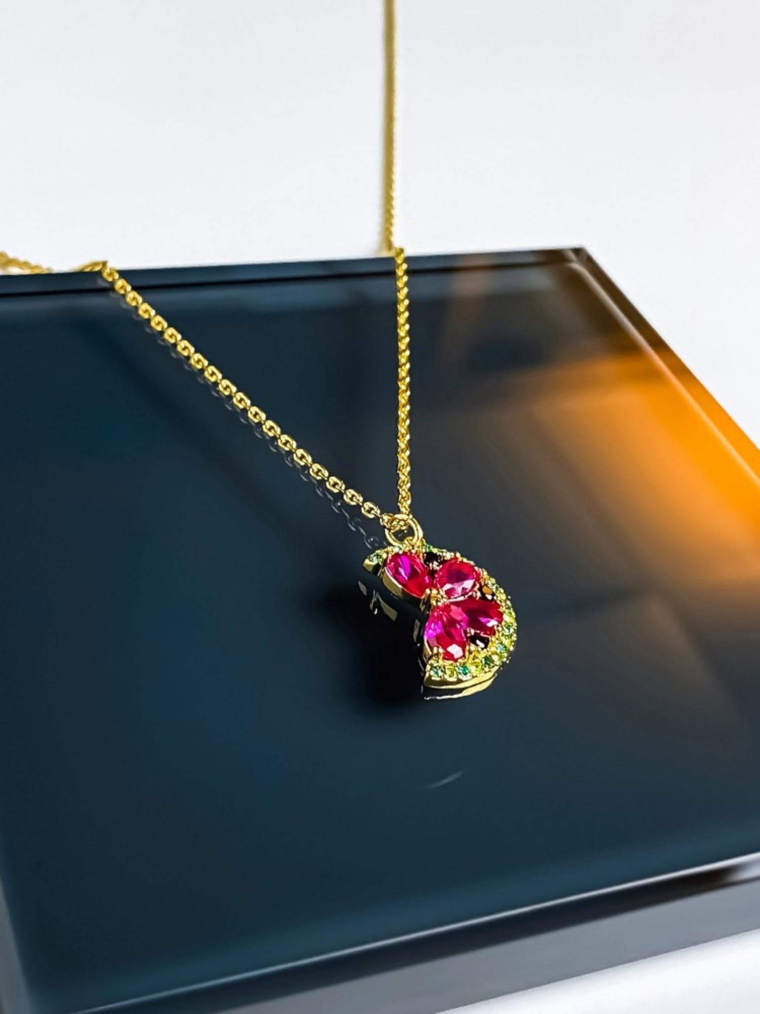 Watermelon Pendant Necklace