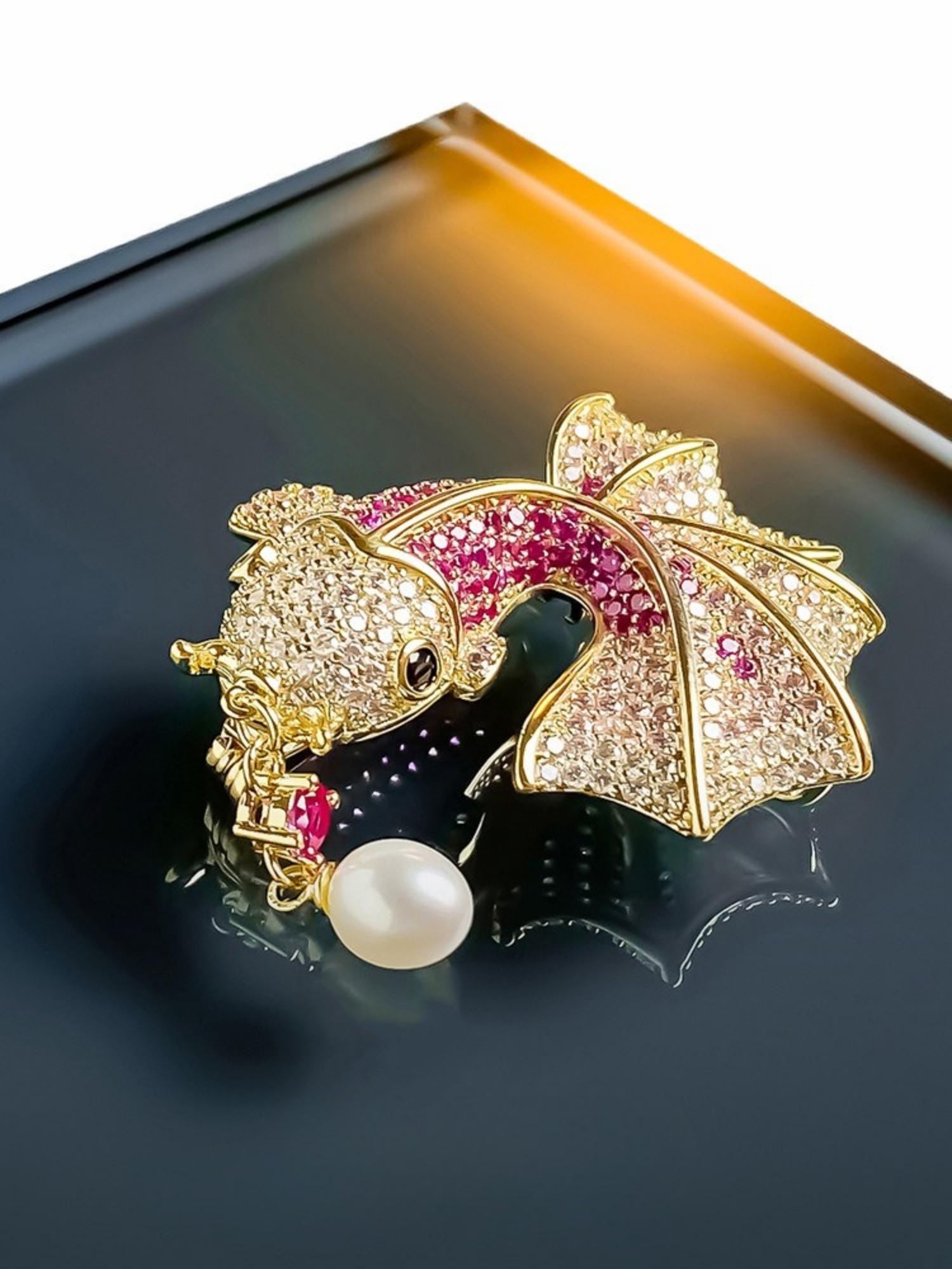Goldfish Brooch