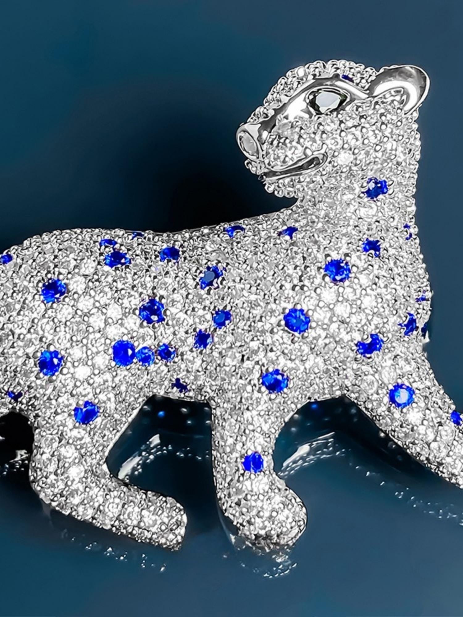Royal Panther Brooch