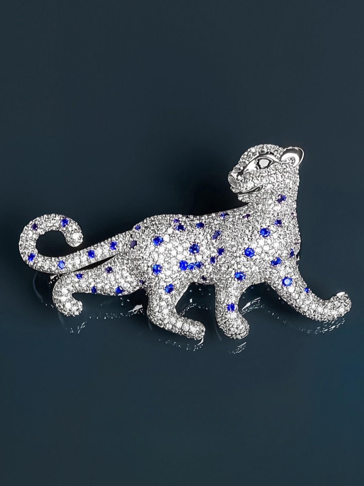 Royal Panther Brooch