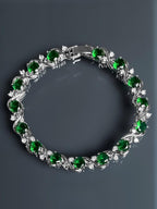 Emerald Laurel Bracelet