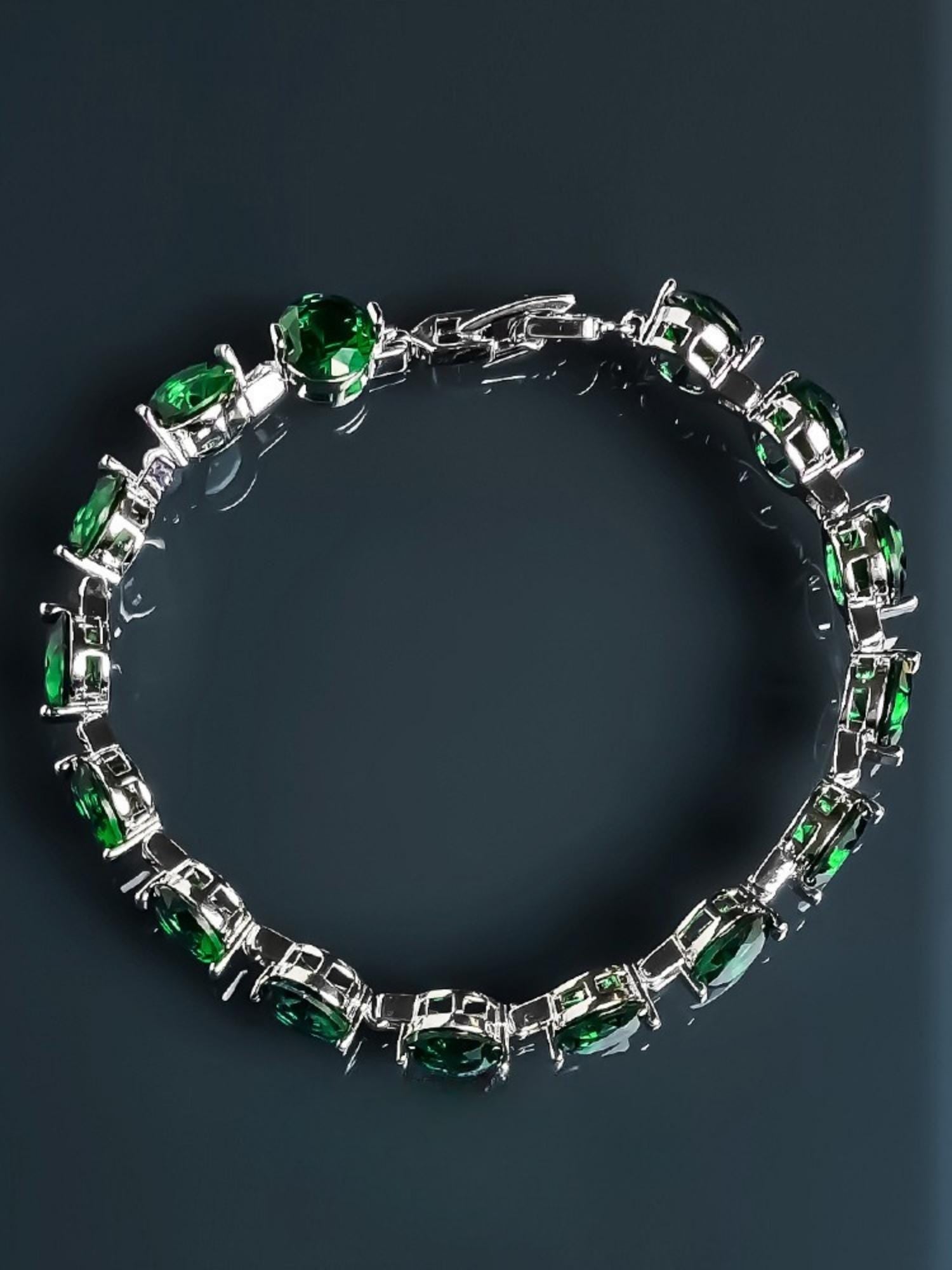 Vintage Emerald Bracelet
