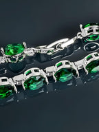 Vintage Emerald Bracelet