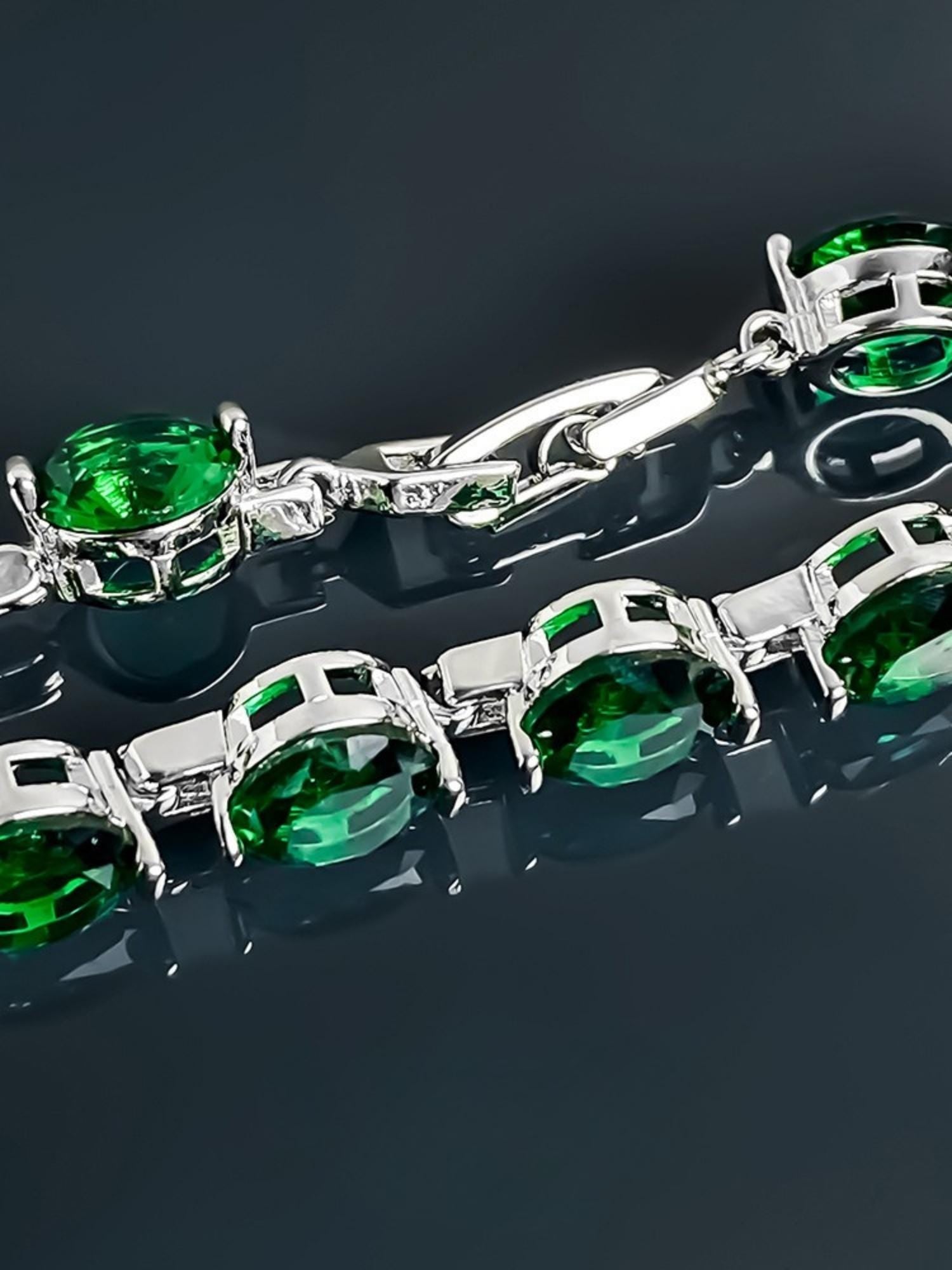 Vintage Emerald Bracelet