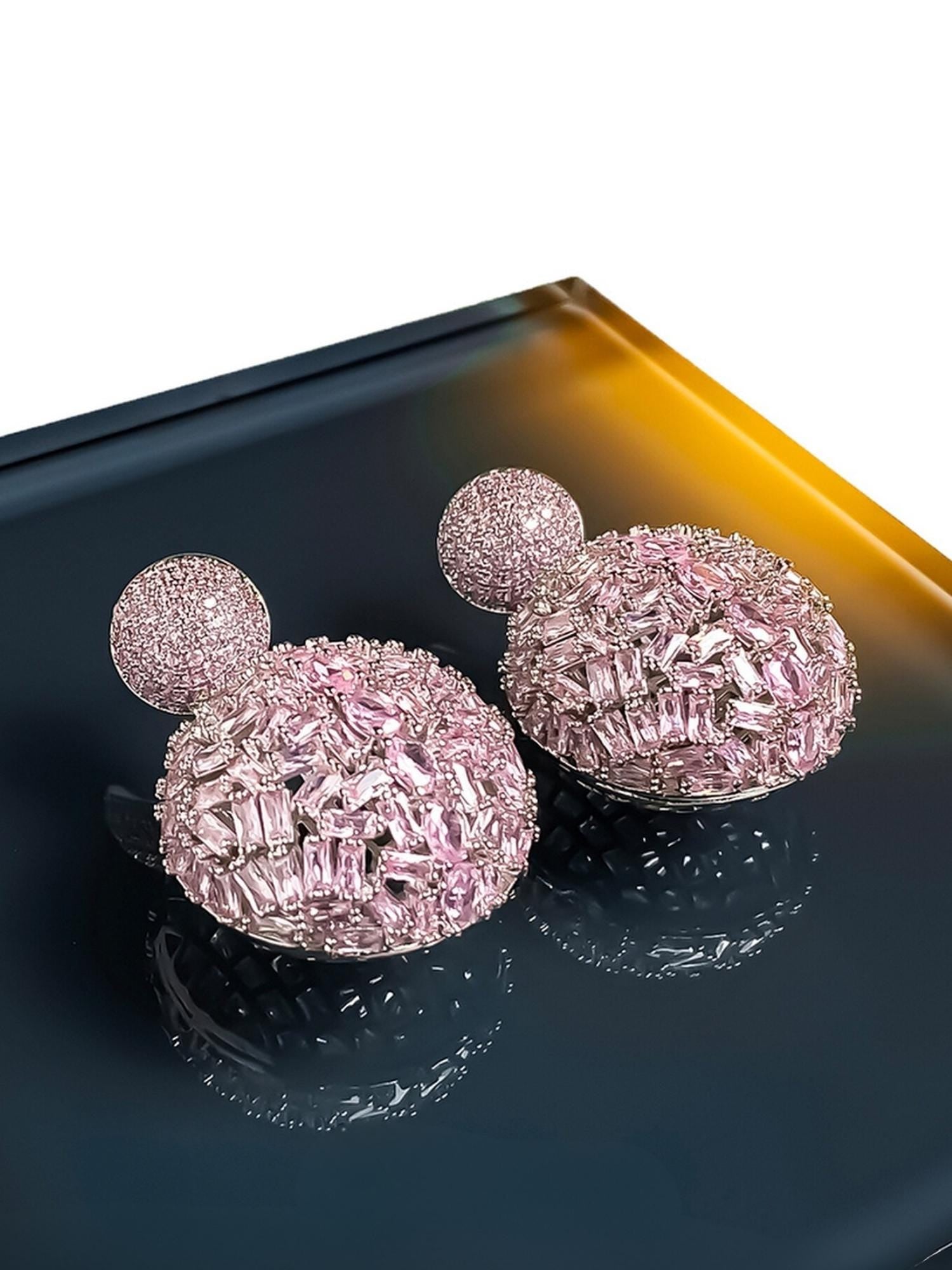 Rose Sphere Earrings