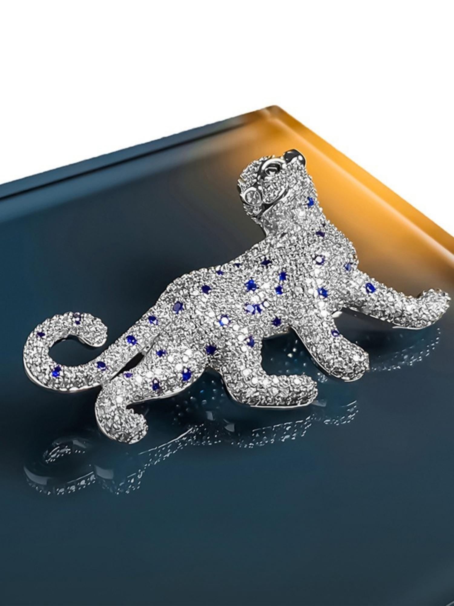 Royal Panther Brooch