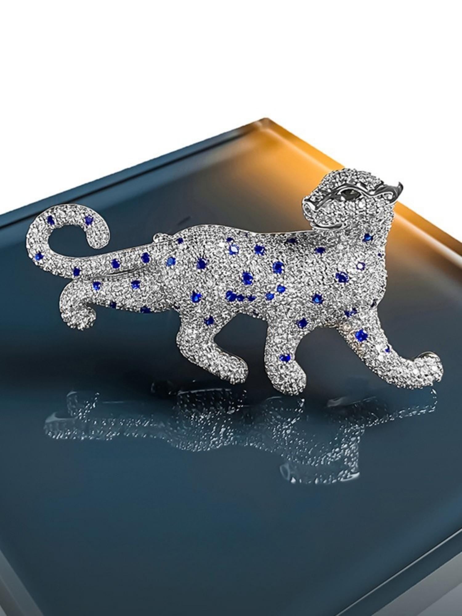 Royal Panther Brooch