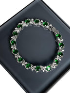 Emerald Laurel Bracelet
