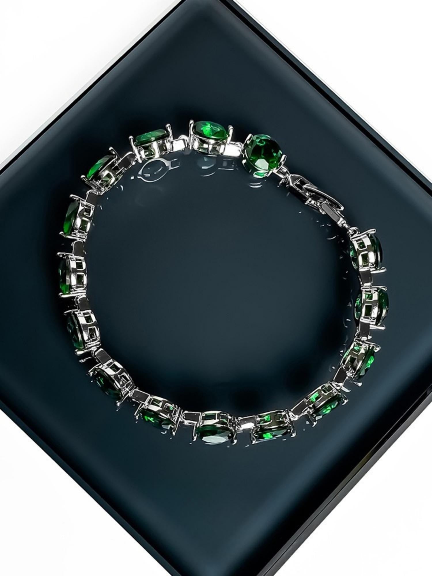 Vintage Emerald Bracelet